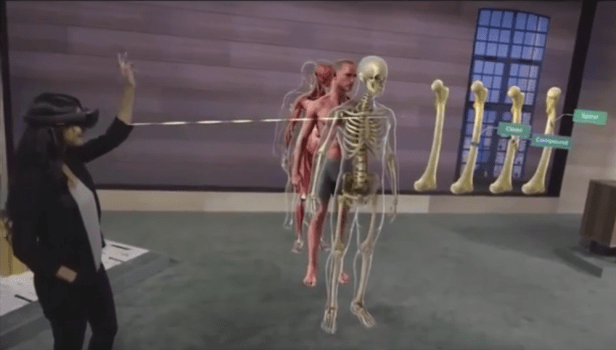 Realidad Virtual formación anatomía